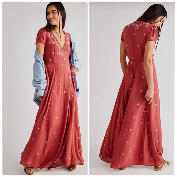 Free People Dresses & Skirts - Free People Mia Wrap Dress